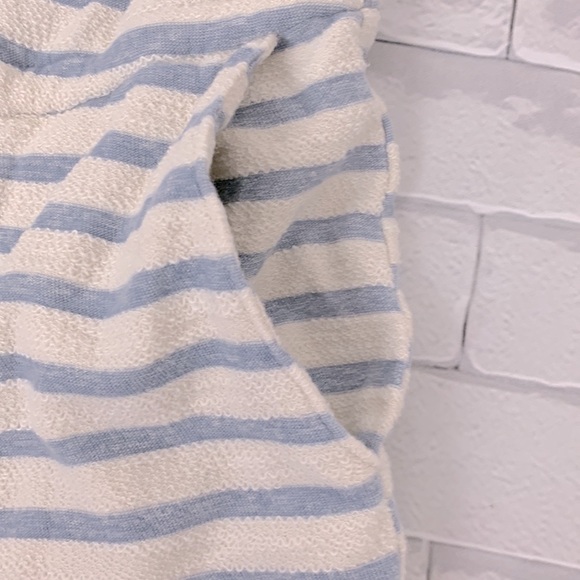 Old Navy Cotton tank striped Romper shorts set Blue and Creme Size Small - Picture 6 of 11